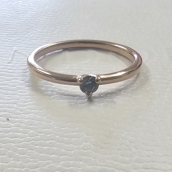 Pandora Light Blue Solitaire Ring size 54 - Picture 4 of 7